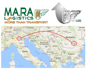 transport marfa Verona-Bucuresti