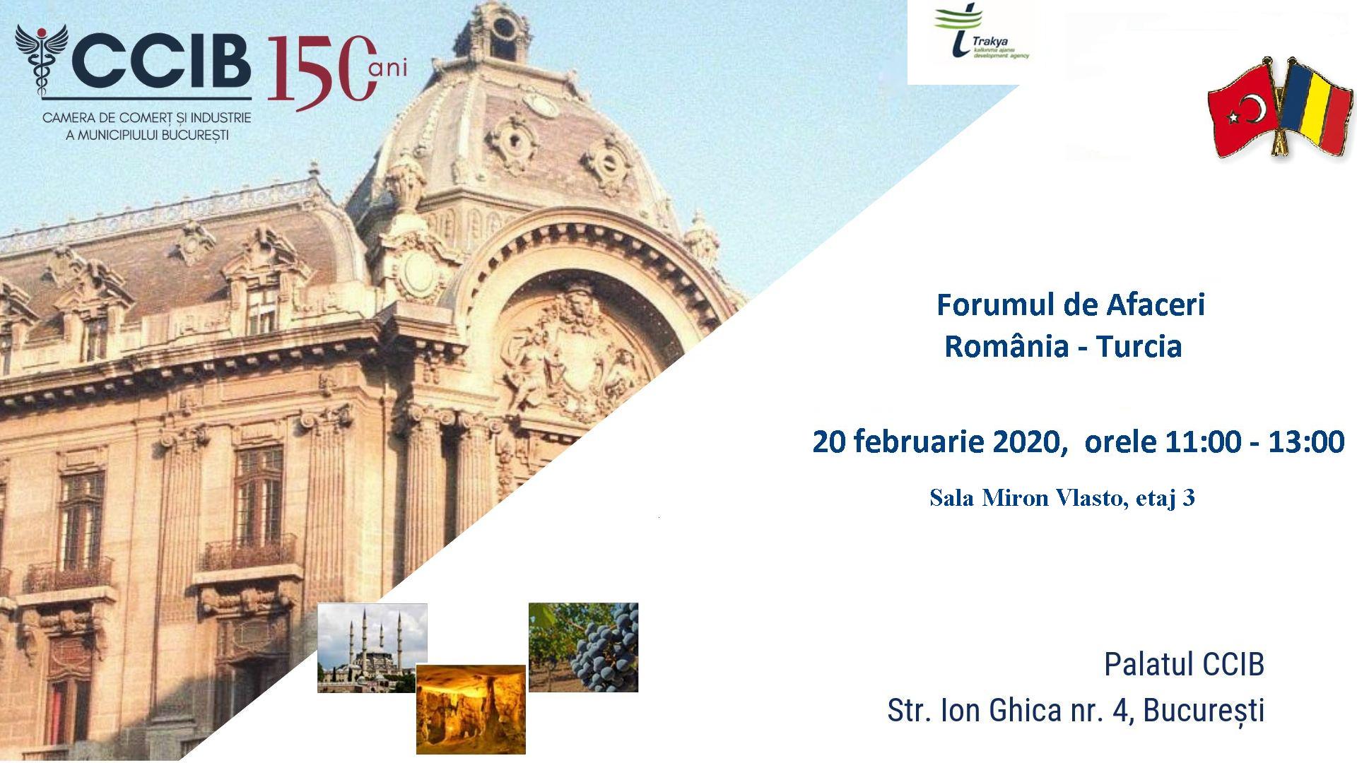 Forumul de Afaceri Romano - Turc