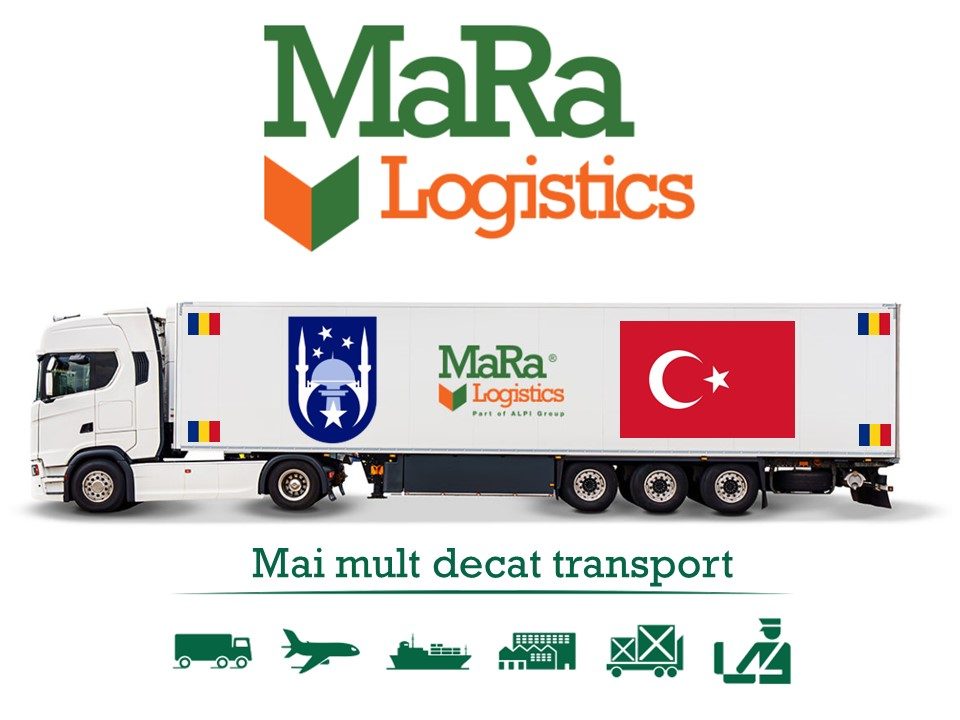 Camion Marfa - Ankara - Romania