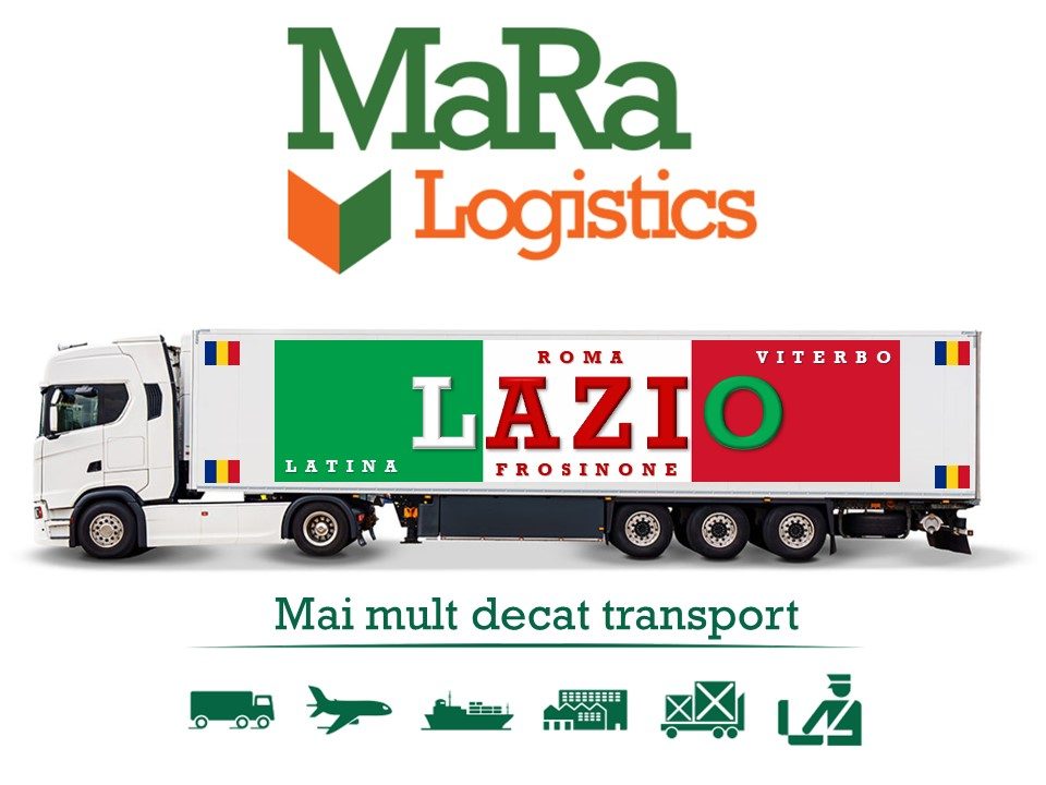 Transport Marfa Regiunea Lazio - Romania